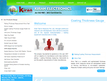 Tablet Screenshot of platingcoatingthicknesssystems.com